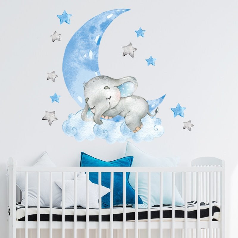 BabyElephant™- Autocollants muraux pour chambre de bébé | bébé