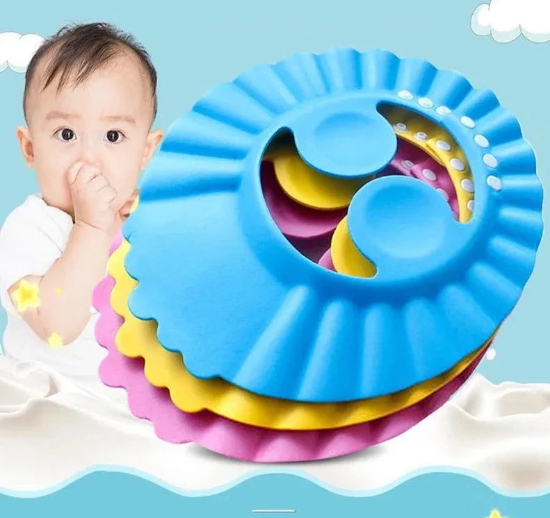 Visière chapeau pour douche bébé I ShampooCap™